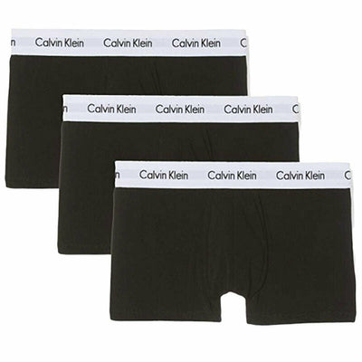 3 Pairs X Calvin Klein Trunks Mens Ck Low Rise Trunk Boxer Underwear
