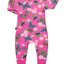 3 x Bonds Baby 2-Way Zip Wondersuit Coverall Pink Flutter On By