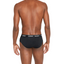 3 x Bonds Mens Guyfront Microfibre Brief Black Underwear