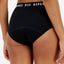 3 x Bonds Womens Bloody Comfy Period Full Brief Moderate - Underwear Black Wtkl