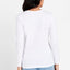 3 x Bonds Womens Long Sleeve Crew Tee Cotton T-Shirt White