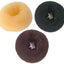 3 x Hair Donut - Donuts S M L Sizes Blonde Brown Black Hair Holder