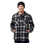 3 x Mens Hard Yakka Legends Sherpa Fleece Jacket Shirt Black/Grey+ Free Beanie
