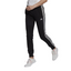 3 x Womens Adidas Essentials French Terry Logo 3-Stripes Black/ White Pants