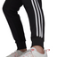 3 x Womens Adidas Essentials French Terry Logo 3-Stripes Black/ White Pants