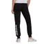 3 x Womens Adidas Essentials French Terry Logo Pants Black/White Trackies