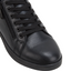 Womens Hush Puppies Mimosa Ladies Sneakers Zip Black/Black Casual Lace Up Shoes