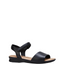 Womens Hush Puppies Nigella Pl Black Sandals Slip On Shoes