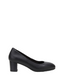 Womens Hush Puppies The Block Heel Black Work Heel Shoes