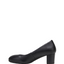 Womens Hush Puppies The Block Heel Black Work Heel Shoes