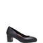 Womens Hush Puppies The Block Heel Black Work Heel Shoes