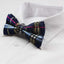 Mens Multicoloured Patterned Bow Tie