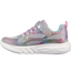 Kids Skechers Glow - Brites Grey/Multi Girls Light Up Trainers