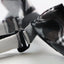 Mens Black And White Patterned Cotton Bow Tie