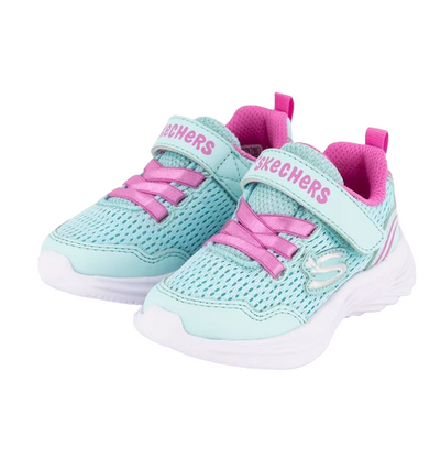 Infants Girls Skechers Dreamy Dancer - Sweet Energy Aqua/Pink Toddler Shoes