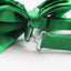 Mens Green Sequin Patterned Bow Tie