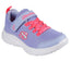 Kids Skechers Wavy Lites - Blissfully Free Periwinkle Comfy Running Shoe