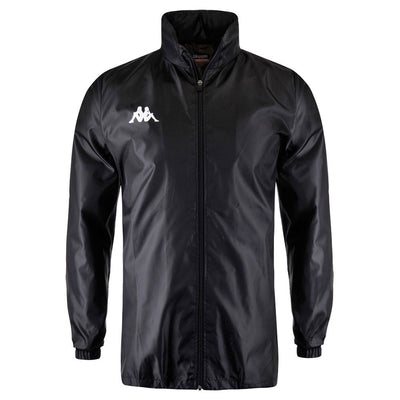 Kappa Mens Training Wister Black Soccer Peformance Jacket