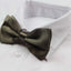 Mens Café Solid Plain Colour Bow Tie