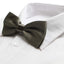 Mens Café Solid Plain Colour Bow Tie