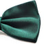 Mens Bottle Green Solid Plain Colour Bow Tie