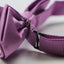 Mens Light Purple Diamond Shaped Checkered Bow Tie