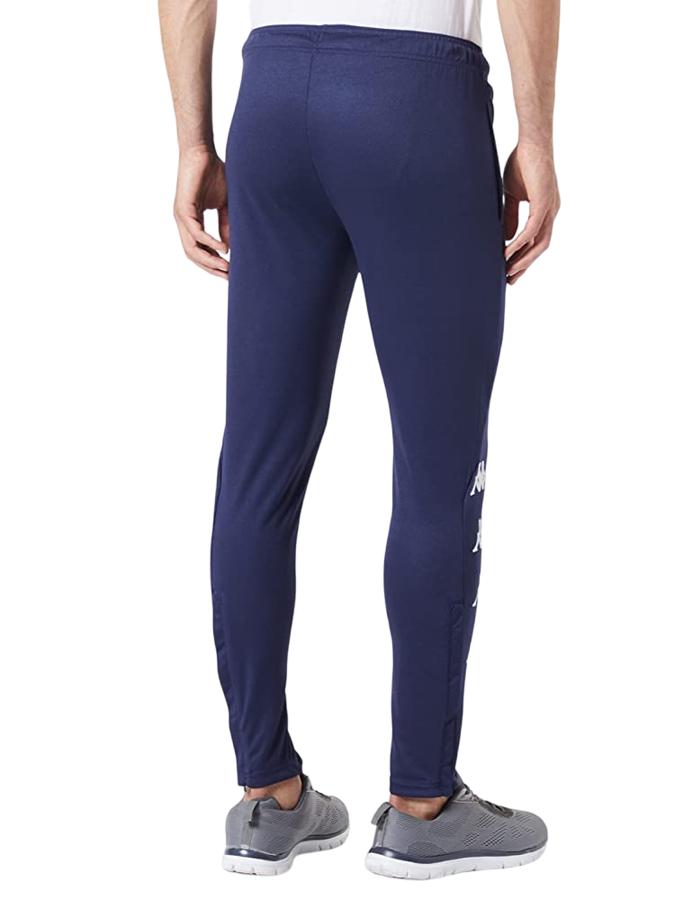 Kappa Mens Training Dolcedo Performance Joggers Blue Marine Pants