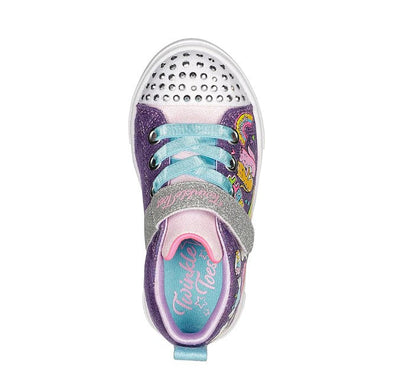 Infant Toddlers Skechers Twinkle Sparks - Bff Magic Purple/Multi Comfy Walking Shoe