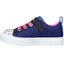 Infant Toddlers Skechers Twinkle Sparks - Unicorn Sunshine Navy/Multi Comfy Walking Shoe