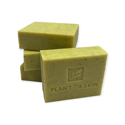 32x 100g Plant Oil Soap Lemongrass and Myrtle Scent - Pure Natural Vegetable Bar