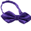 Mens Dark Purple Diamond Shaped Checkered Bow Tie