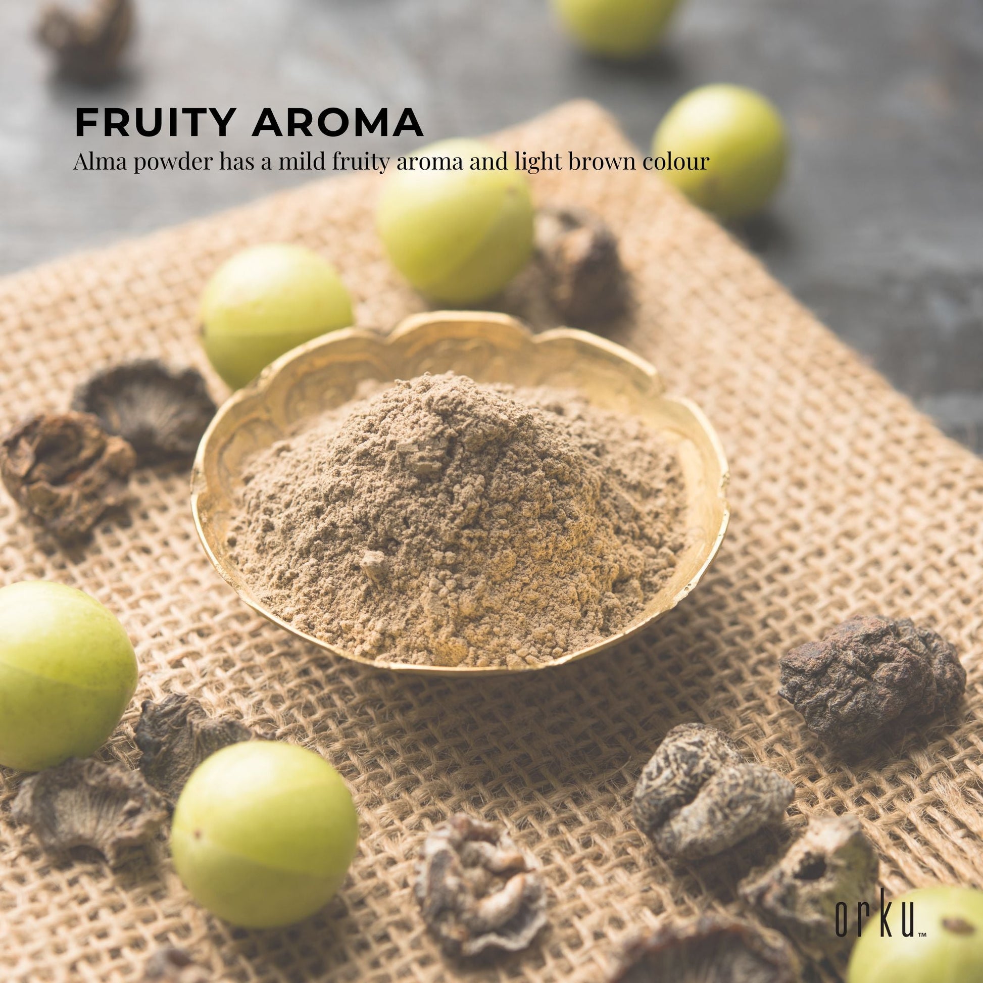 3Kg Organic Amla Powder Tub Indian Gooseberry Emblica Officinalis Supplement