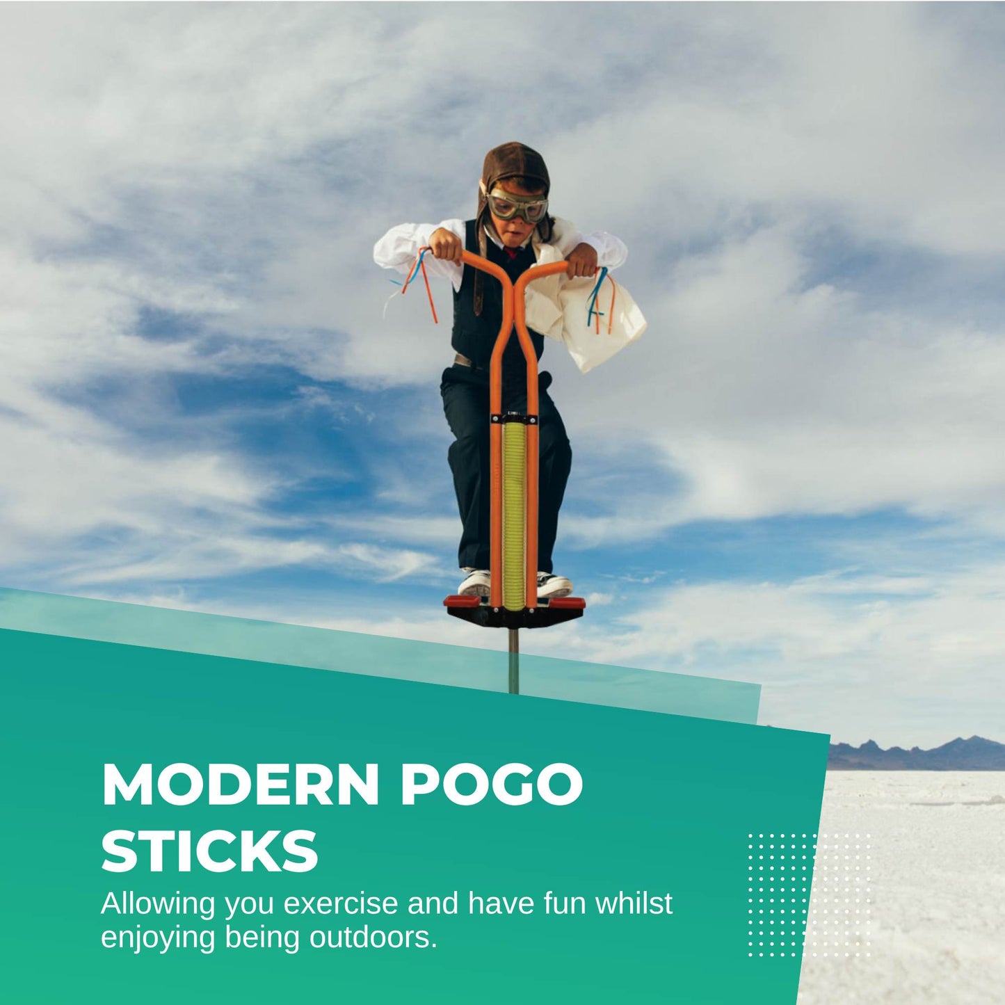 Pogo Stick - Jumping Jackhammer Hopper Toy For Kids and Teenagers