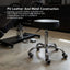 Ellie & Ruby Adjustable Salon Stool - Swivel Rolling Beauty Chair