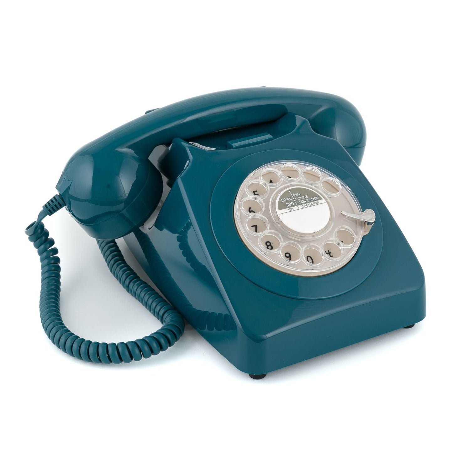 GPO Retro 746 Rotary Telephone - Azure Blue