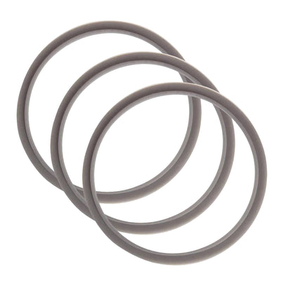 3x Grey Gasket Seal Ring Compatible with Nutribullet 600 900 1200W 90mm
