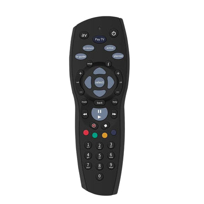 3x PayTV Remote Control Compatible with Foxtel MYSTAR SKY NEW ZEALAND - Black