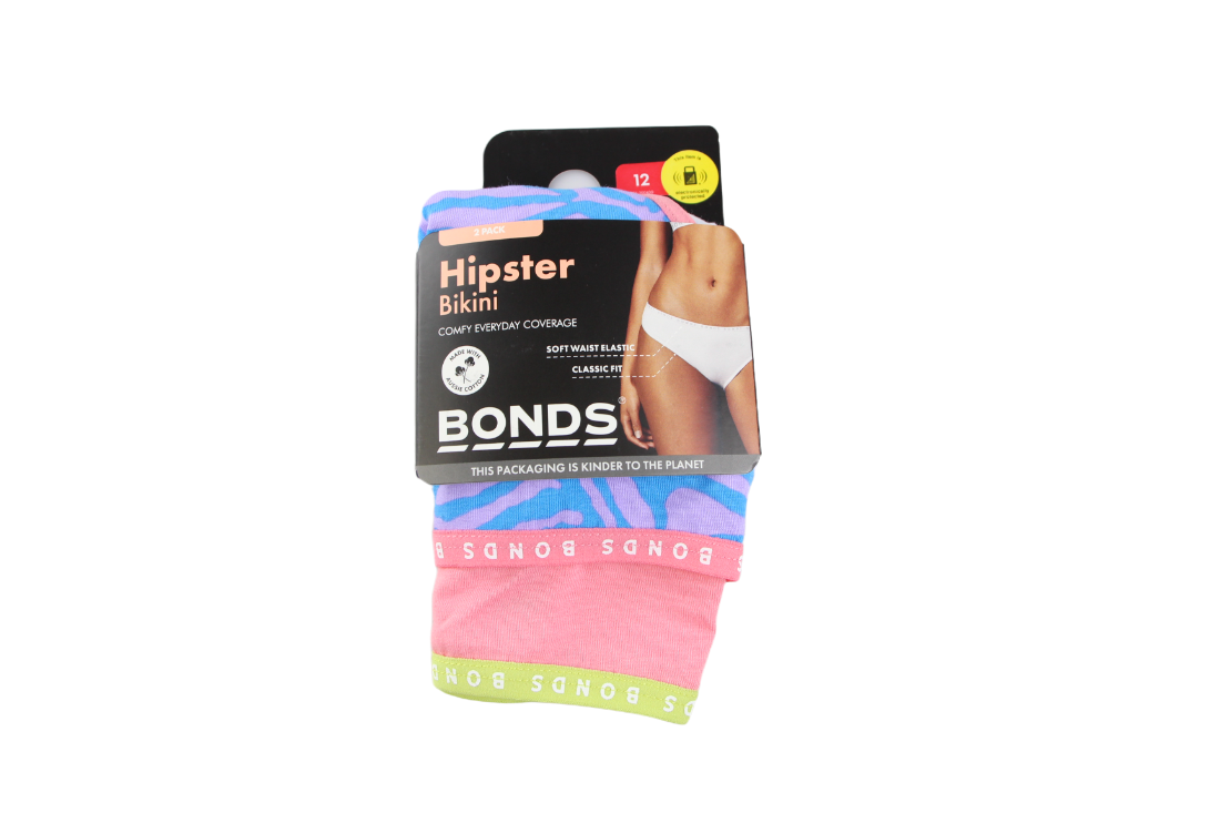 4 Pairs X Bonds Womens Hipster Bikini Underwear Briefs 51C