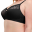 4 x Berlei Bra Womens Classic Lace Embroidered Wirefree Black