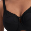 4 x Berlei Bra Womens Luminous Embroidered Minimiser Black