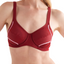 4 x Berlei Womens Electrify Non-Contour High Impact Bra Burgundy Brown/Maroon