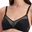 4 x Berlei Womens Post Surgery Mesh Black Bra