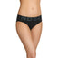 4 x Bonds Hip-Hanger Underwear Womens Black Grey Panties Undies