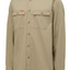 4 x Mens Hard Yakka Heritage Workers Long Sleeve Shirt Workwear Khaki Y04425