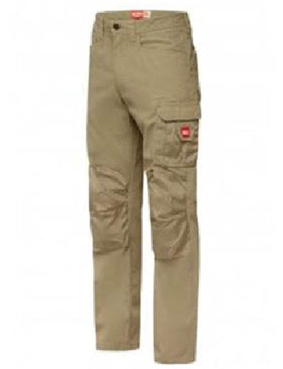4 x Mens Hard Yakka Legends Cargo Pant Workwear Khaki Y02202