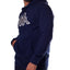 4 x Mens Kappa Logo Tairiti Hooded Sweater 922 Pullover Hoodie Blue/Grey
