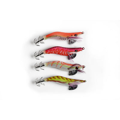 4 x Squid Jigs Lure 2.0 Egi Glow Tail Tackle Calamari Squid Jig Fishing Lures