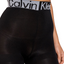 4 x Womens Calvin Klein Black Slim Fit Pull On High Rise Leggings