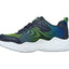 Kids Skechers Erupters Iv Navy/Lime Boys Light Up Trainers