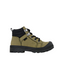 Grosby Ronan Khaki Boys Boots Kids Lace Up Shoes